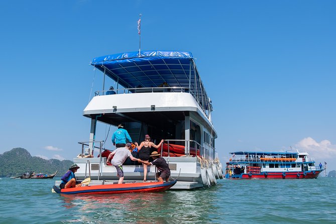 Hong by Starlight: Sea Cave Kayaking and Loy Krathong Floating - Ao Po Pier and the first ride across Phang Nga Bay