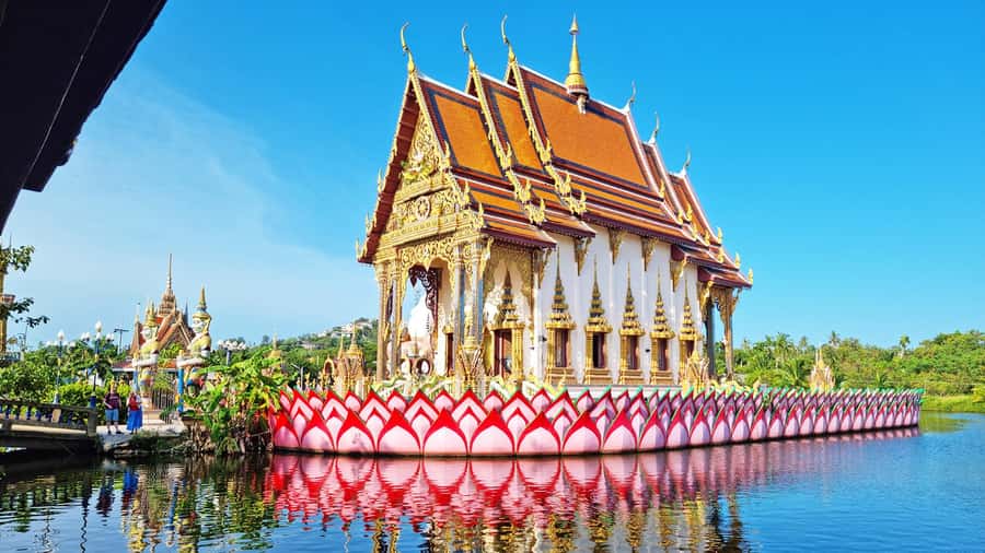 ISLAND TOUR ECO AROUND KOH SAMUI HALF DAY RARE SIGHTSEEING - Lad Koh Viewpoint over Chaweng and the Gulf
