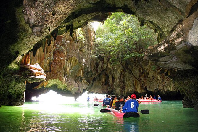 James Bond Island Adventure Tour from Khao Lak including Sea Canoeing & Lunch - Sea canoeing through Lod Cave