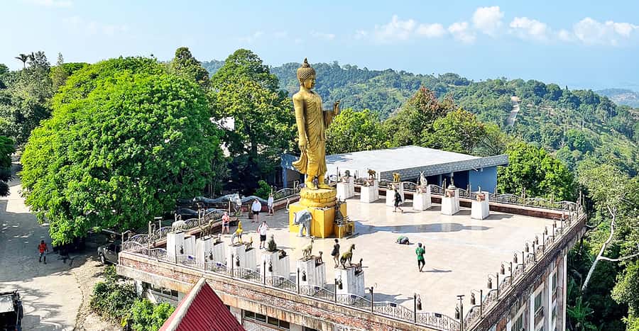 Jeep Tour Koh Samui Jungle Safari Full Day Adventure - Guan Yu Shrine and southern Chinese-Thai culture