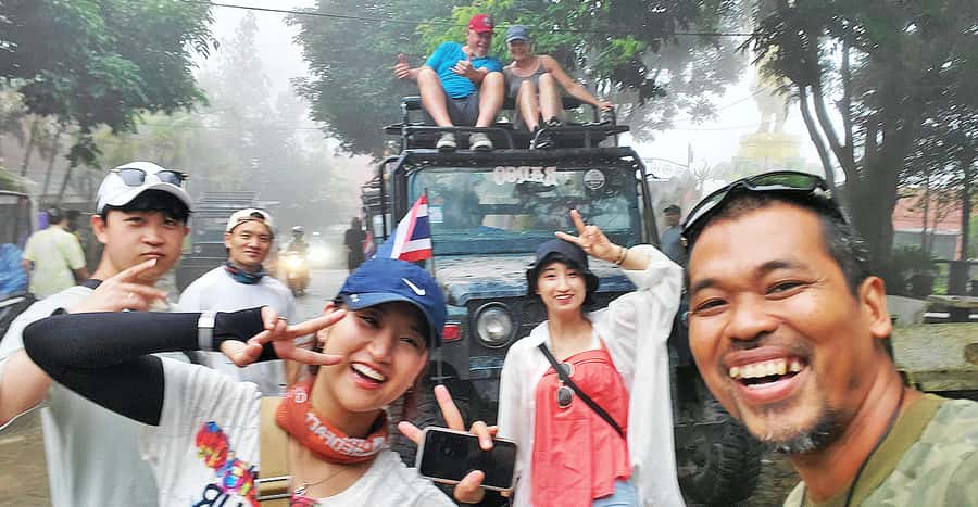 Jeep Tour Koh Samui Jungle Safari Full Day Adventure - Secret Buddha Garden: handmade sculptures in the hills