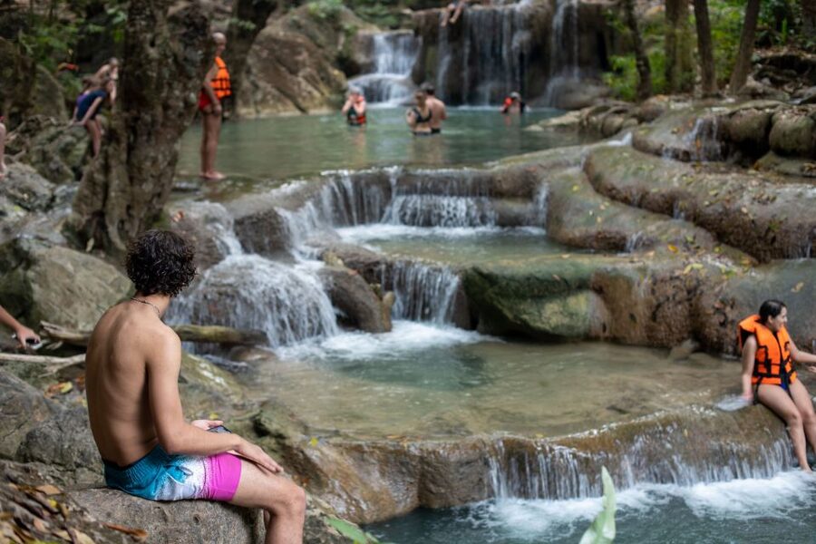 Kanchanaburi: Erawan Waterfall & Train Full-Day Tour - Why this eight-hour day works well