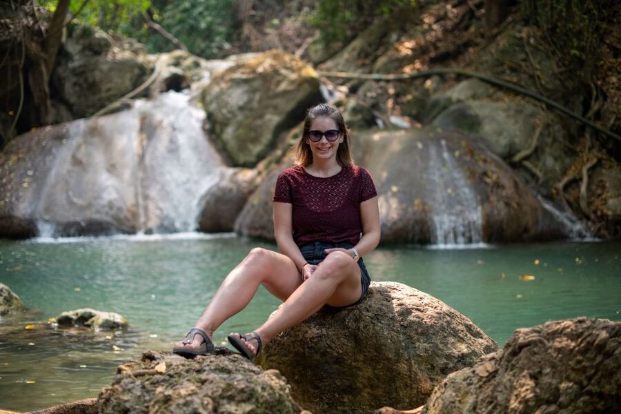 Kanchanaburi: Erawan Waterfall & Train Full-Day Tour - The Bridge on the River Kwai