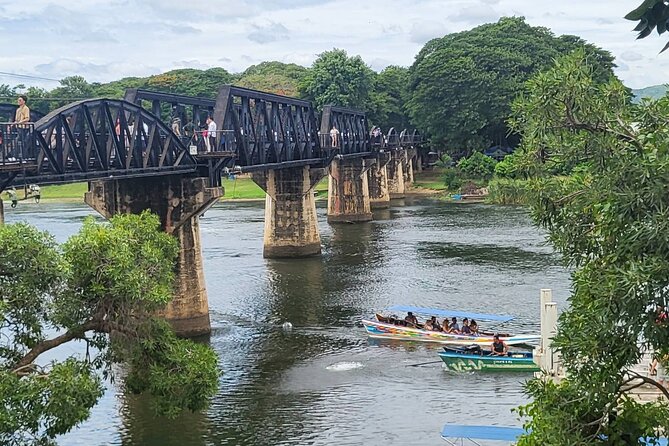 Kanchanaburi Full Day Tour: River Kwai and Erawan Falls - Erawan National Park and the seven levels