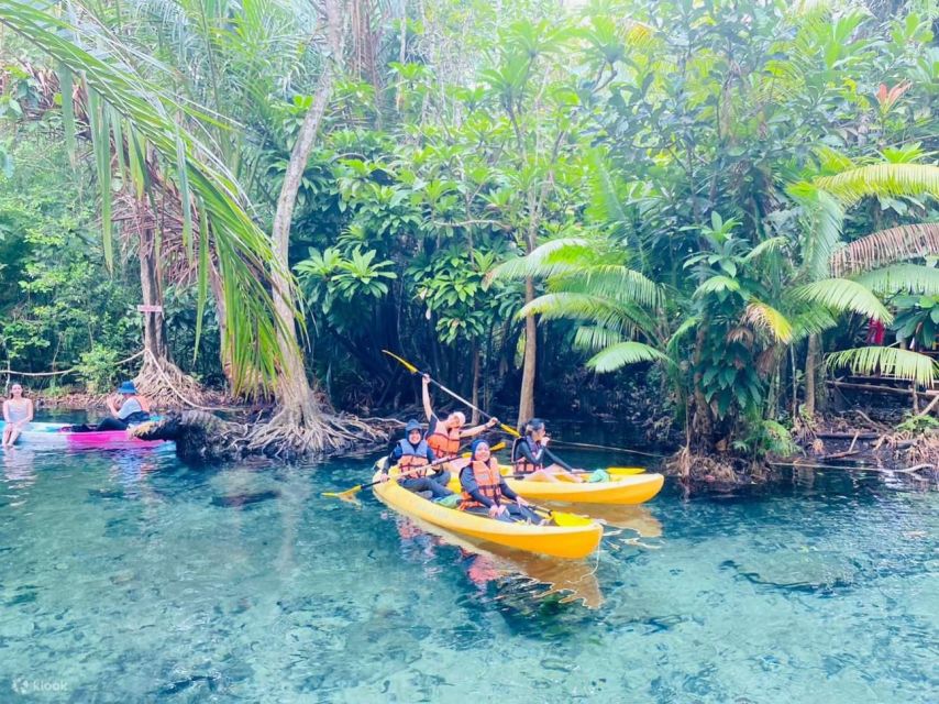 Kayaking and swiming klongrood - What the Khlong Nam Sai route is really like