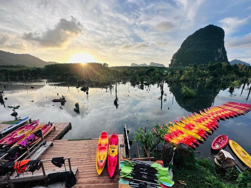 Kayaking and swiming klongrood - How busy is Khlong Root?