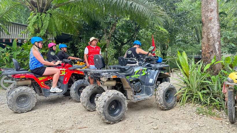 Khao Lak: ATV Park Quad-Bike Tour - The 10-minute safety briefing and test ride