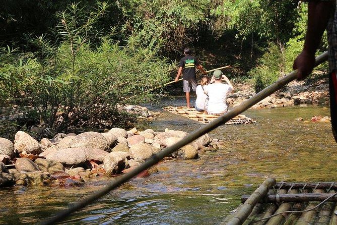 Khao Lak: Bamboo Rafting & Sea Turtle Conservation Center - Ton Pling Waterfall, a refreshing but modest finale