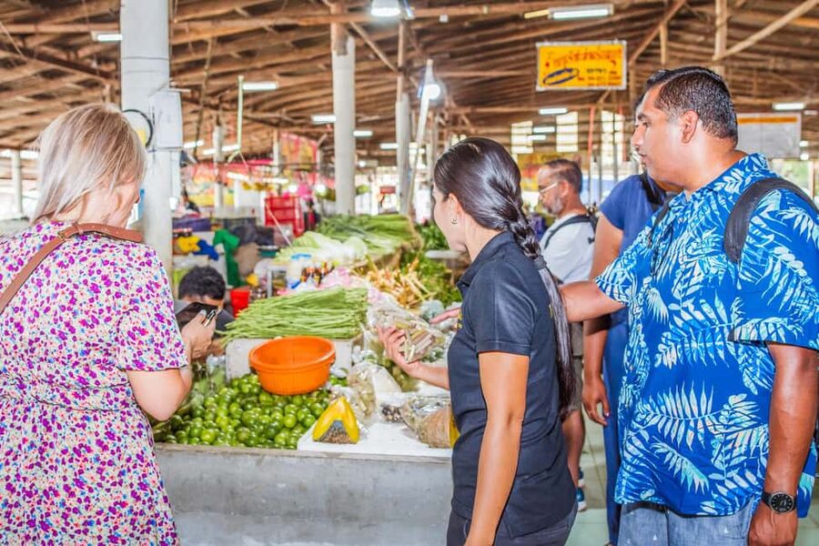 Khao Lak Pui's Authentic Thai Cooking Class - Starting with a market basket in Khao Lak