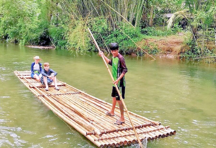 Khaolak: Bamboo Rafting, Waterfalls, and Turtle Conservation - Guides, transport, and the half-day rhythm