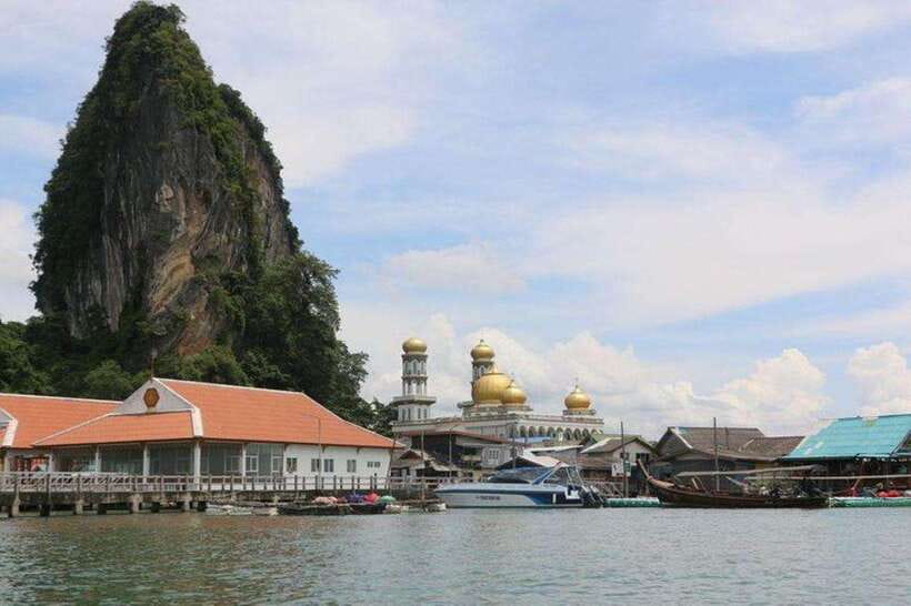Khaolak: Phang Nga Bay, Tapu Island, and Panyi Village Tour - Panyi Village above the sea