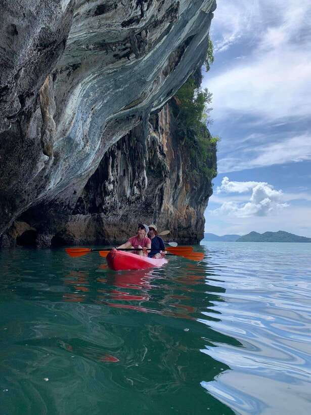 Ko Lanta: Half-Day Kayaking, Talabeng, Sea Cave & Mangrove - A four-hour island trip with more adventure than expected