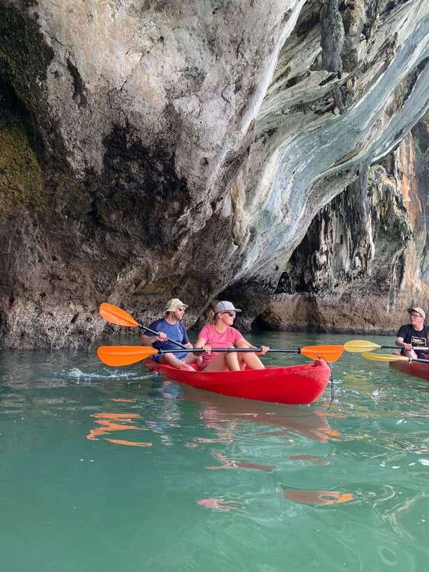 Ko Lanta: Half-Day Kayaking, Talabeng, Sea Cave & Mangrove - Koh Phee and the Ghost Cave viewpoint