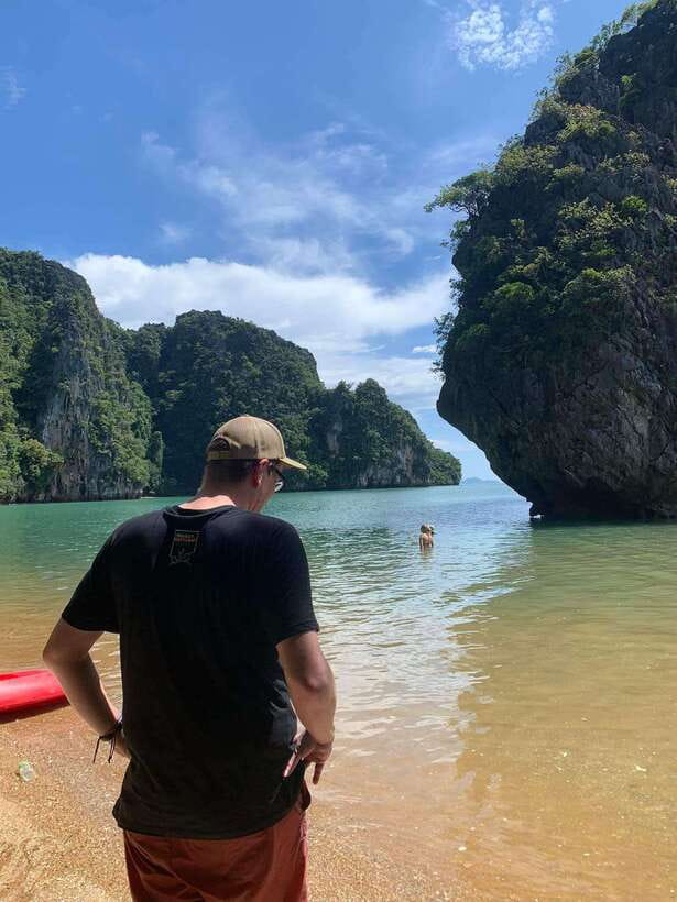 Ko Lanta: Half-Day Kayaking, Talabeng, Sea Cave & Mangrove - Monkey Bay, swimming, and the beach break