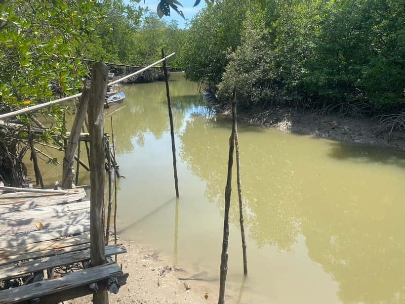 Ko Lanta: Mangrove Kayaking, Ko Talabeng, & Skull Island - The cave swim is more than a quick photo stop