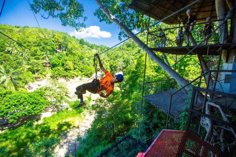 Ko Pha Ngan: Sky-High Zipline & Wang Sai Waterfall Views - Is $48 a fair price?