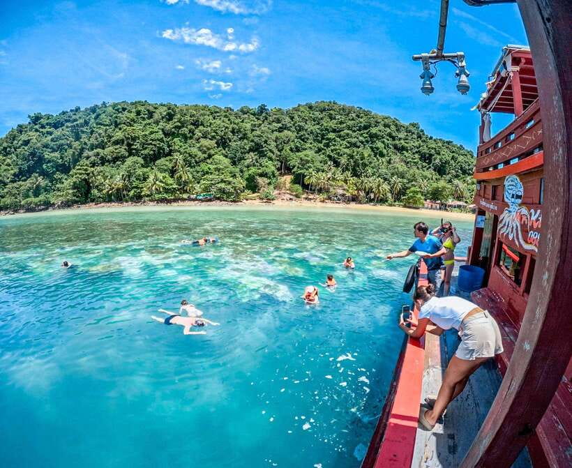 Koh Chang: 3 or 4 Islands Snorkel & Beach Tour by Big Boat - Koh Wai, Koh Lao Ya Nai, and Koh Klum