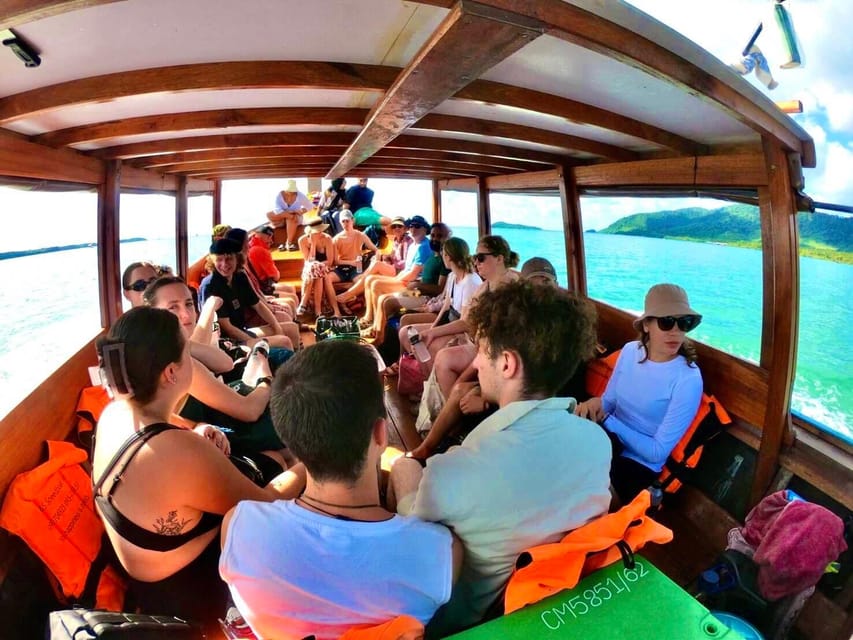 Koh Lanta: 4 Islands and Emerald Cave Tour by Longtail Boat - Koh Maa adds another swim and a bit of wildlife