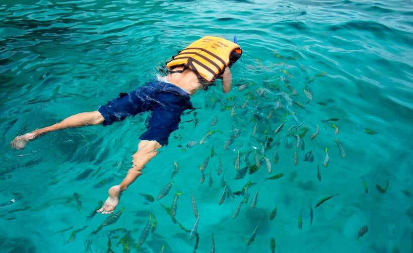 Koh Lipe: 5 Island Snorkeling Trip by Longtail Boat w/ Lunch - Koh Yang: a shallow hard coral reef