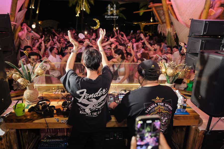 Koh Phangan: Halfmoon Festival (Party Tickets) - Harmony Beach Club starts the festival by the water