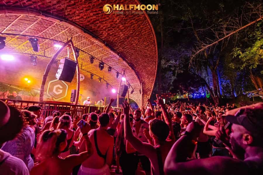 Koh Phangan: Halfmoon Festival (Party Tickets) - What the music program means for you