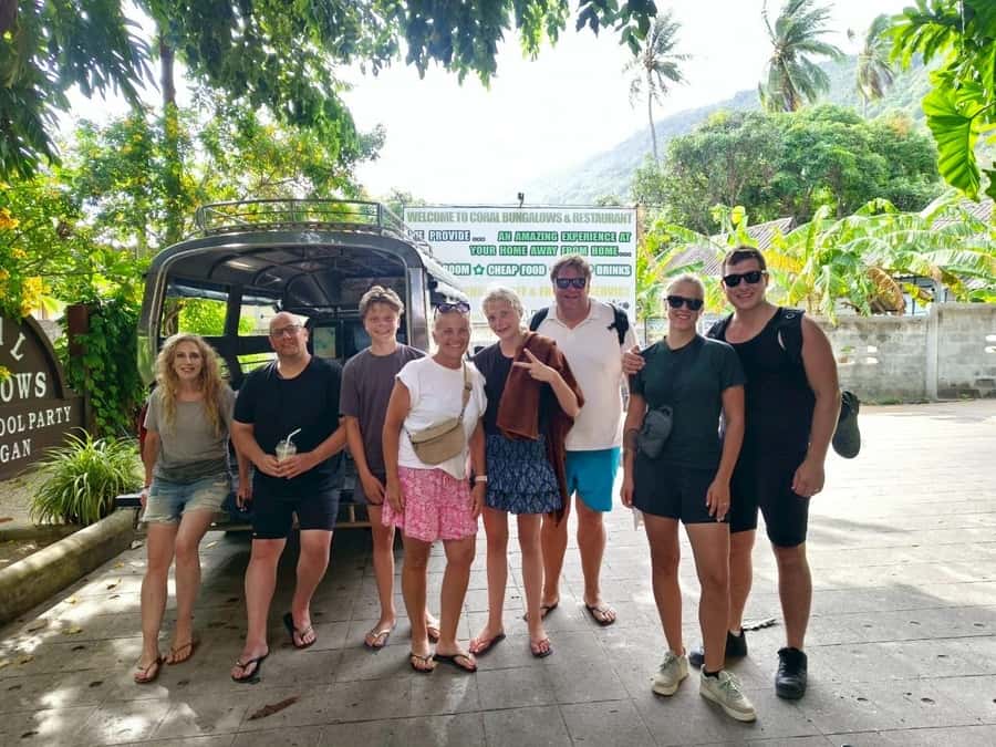Koh Phangan Shared Road Trip by Mingalaba road trip - Than Sadet waterfall and the freshwater pool