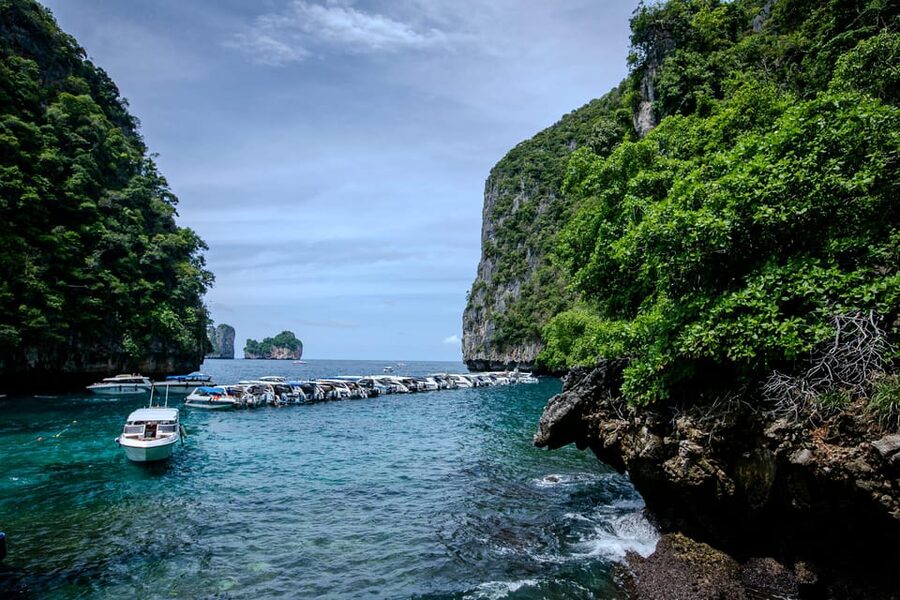 Koh Phi Phi: Join Longtail Boat to Maya Bay and Pileh Lagoon - Loh Samah Bay and the changed route to Maya Bay