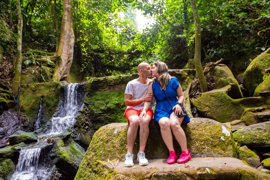 Koh Samui Adventure: Hidden Gems & 4x4 Safari Tour /w Lunch - Grandfather and Grandmother Rocks on the coast