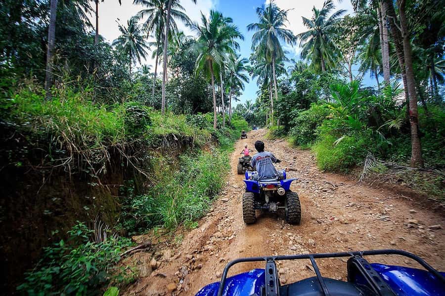 Koh Samui: ATV Quad Bike Safari Tour - The one-hour route gives you the essential taste