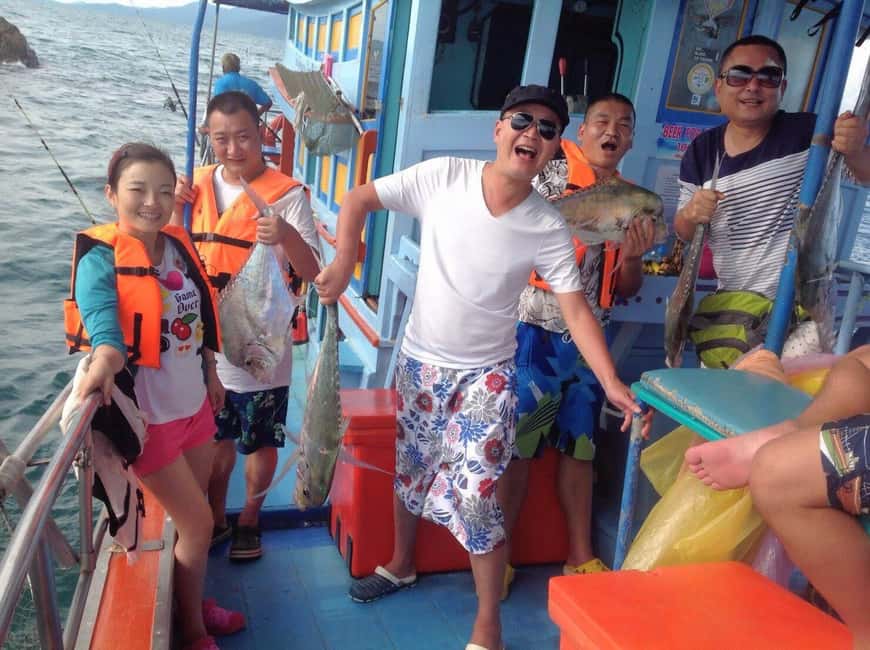 Koh Samui: Fishing Day Tour by Escort Boat with Mr. Tu - A Short Swim and Possible Snorkel Stop
