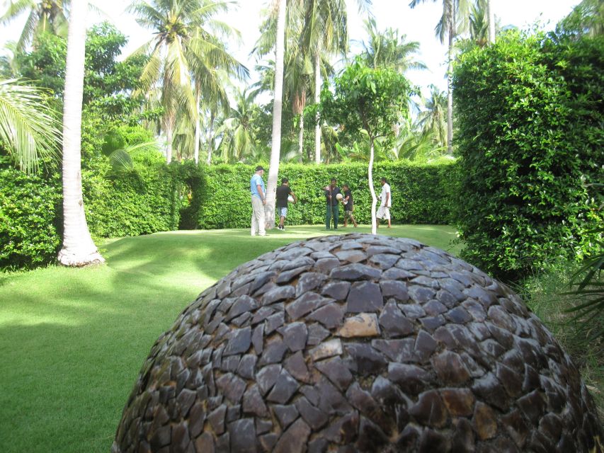 Koh Samui: Football Golf & Botanical Gardens - Holes 1 to 11 through the botanical garden