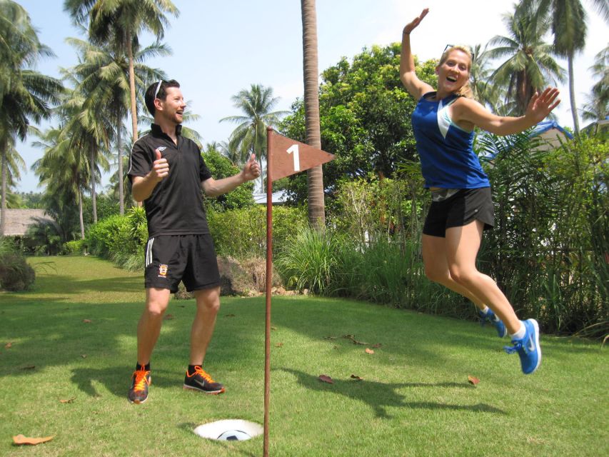 Koh Samui: Football Golf & Botanical Gardens - A private ride from your Koh Samui hotel