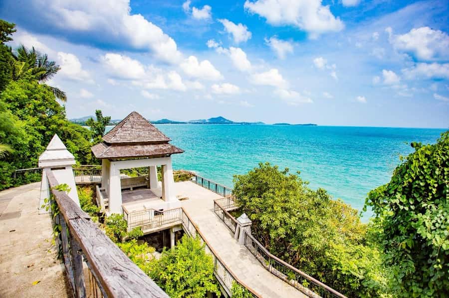 Koh Samui: Half Day Around Island Tour with Transfers - Laad Koh Viewpoint over Chaweng Beach