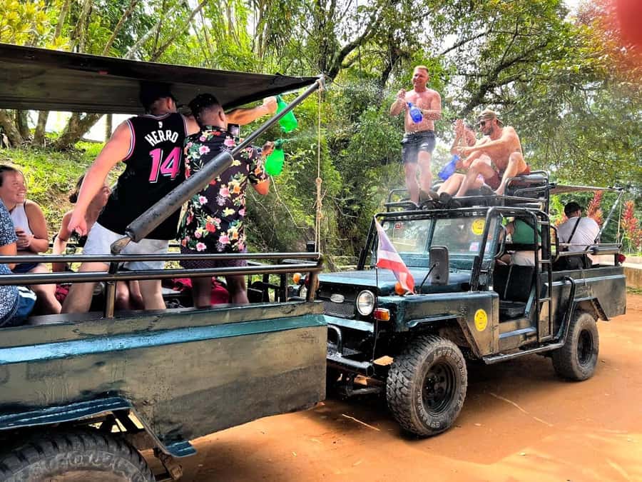 Koh Samui: Mr.Ung's 4WD Wild Jungle Safari Tour with Lunch - Na Muang Waterfall and the swimming break