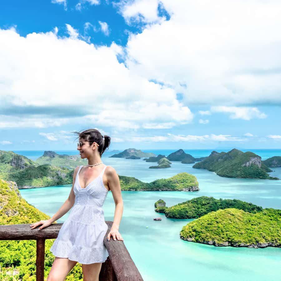 Koh Samui: Mu Ko Ang Thong Park Cruise with Kayaking Option - Wua Ta Lap and the JanJaras viewpoint