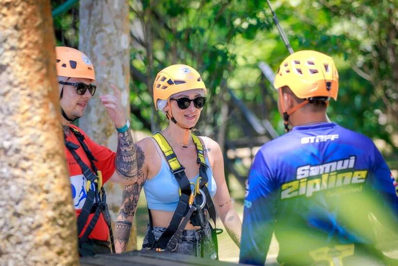 Koh Samui: Samui Zipline Adventure with Transfer service - Key points at a glance