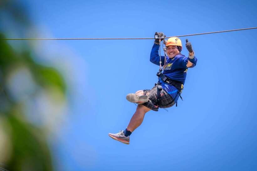 Koh Samui: Samui Zipline Adventure with Transfer service - Guides make the difference