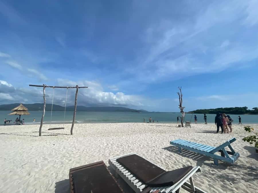 Koh Samui: Sunset Pig Island and Snorkeling Koh Tan w/Dinner - The sunset boat ride back to Samui