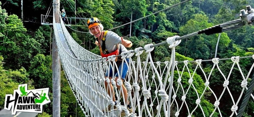 Koh Samui: Zipline Adventure with Hotel Transfer - Abseiling Down 20 and 30 Meters