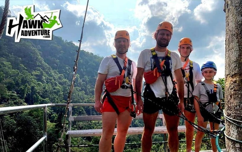 Koh Samui: Zipline Adventure with Hotel Transfer - Arriving at the Jungle Park