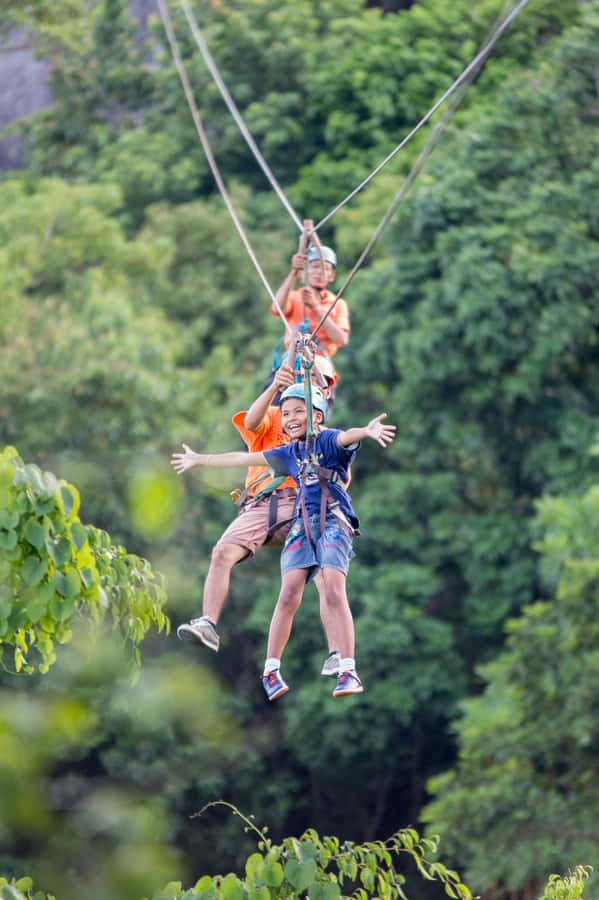 Koh Samui: Zipline Experience of Lamai Viewpoint - From reception to Valentine Stone