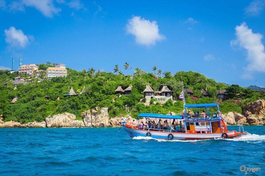 Koh Tao: Koh Nangyuan and the Hidden Bays Trip by the Oxygen - Ao Leuk and its large coral formations