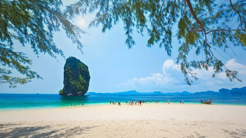 Krabi: 4 Islands Hopping & Snorkeling Tour - Poda Island brings lunch and water time