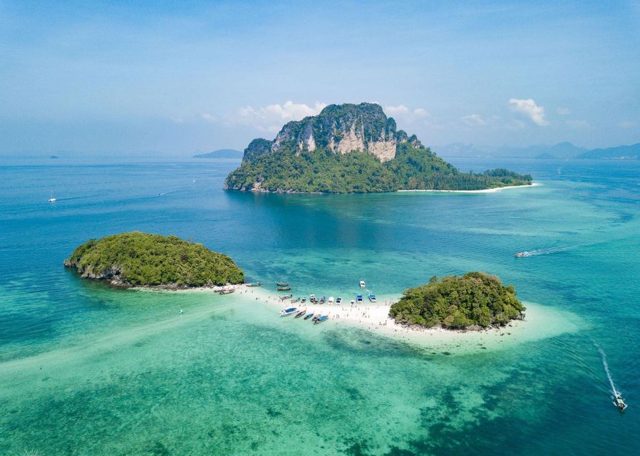 Krabi: 4 Islands & Krabi's Separated Sea Longtail Boat Tour - Chicken Island and the famous rock profile