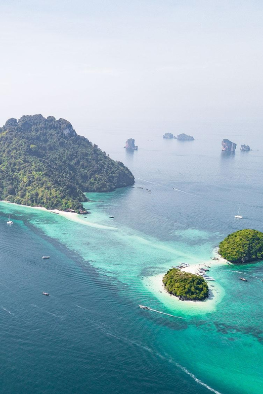 Krabi: 4 Islands & Thale Waek's Sandbar Tour By Speedboat - Crossing the Gulf by speedboat