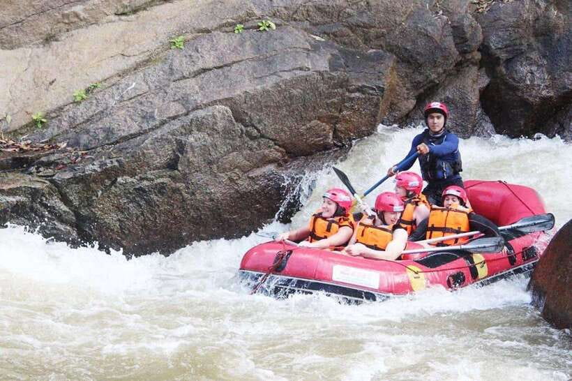 Krabi: 5km Rafting and Waterfall Tour - My call: book it only with a flexible schedule