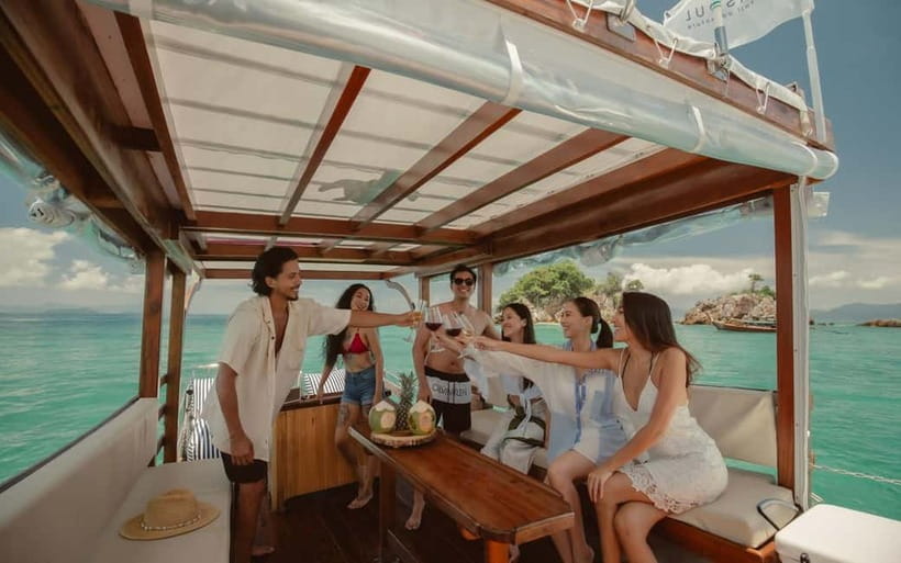 Krabi: 7 Island Tour by Luxury Longtail Boat with Snorkeling - Key points at a glance