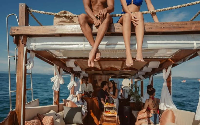 Krabi: 7 Island Tour by Luxury Longtail Boat with Snorkeling - Snorkeling at Koh Tang Ming and the nearby reef