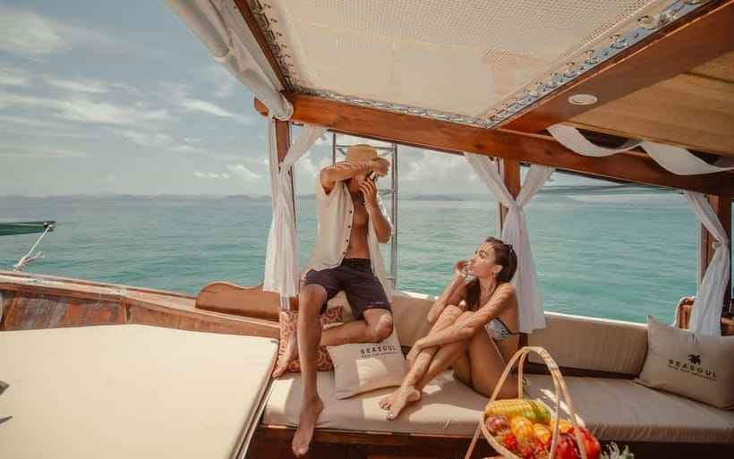 Krabi: 7 Island Tour by Luxury Longtail Boat with Snorkeling - The boat is the real luxury