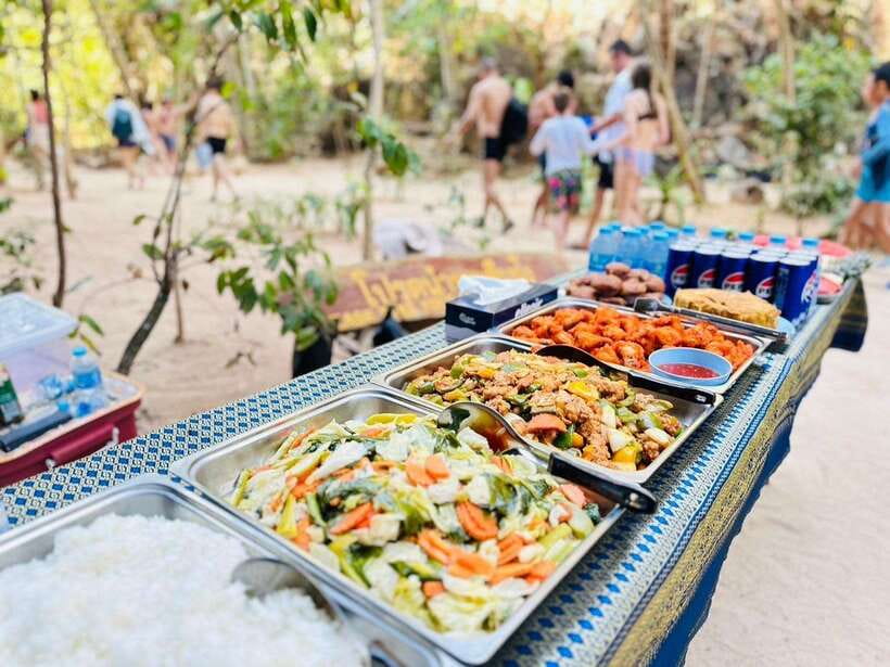 Krabi: 7 Islands Sunset Tour with Buffet Dinner & Snorkeling - Ko Tan Ming brings longer snorkeling time